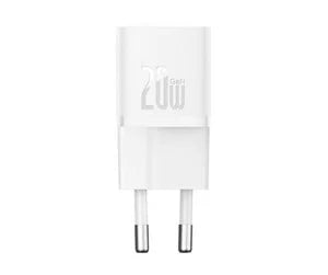 Baseus Mini wall charger GaN5 20W (white)