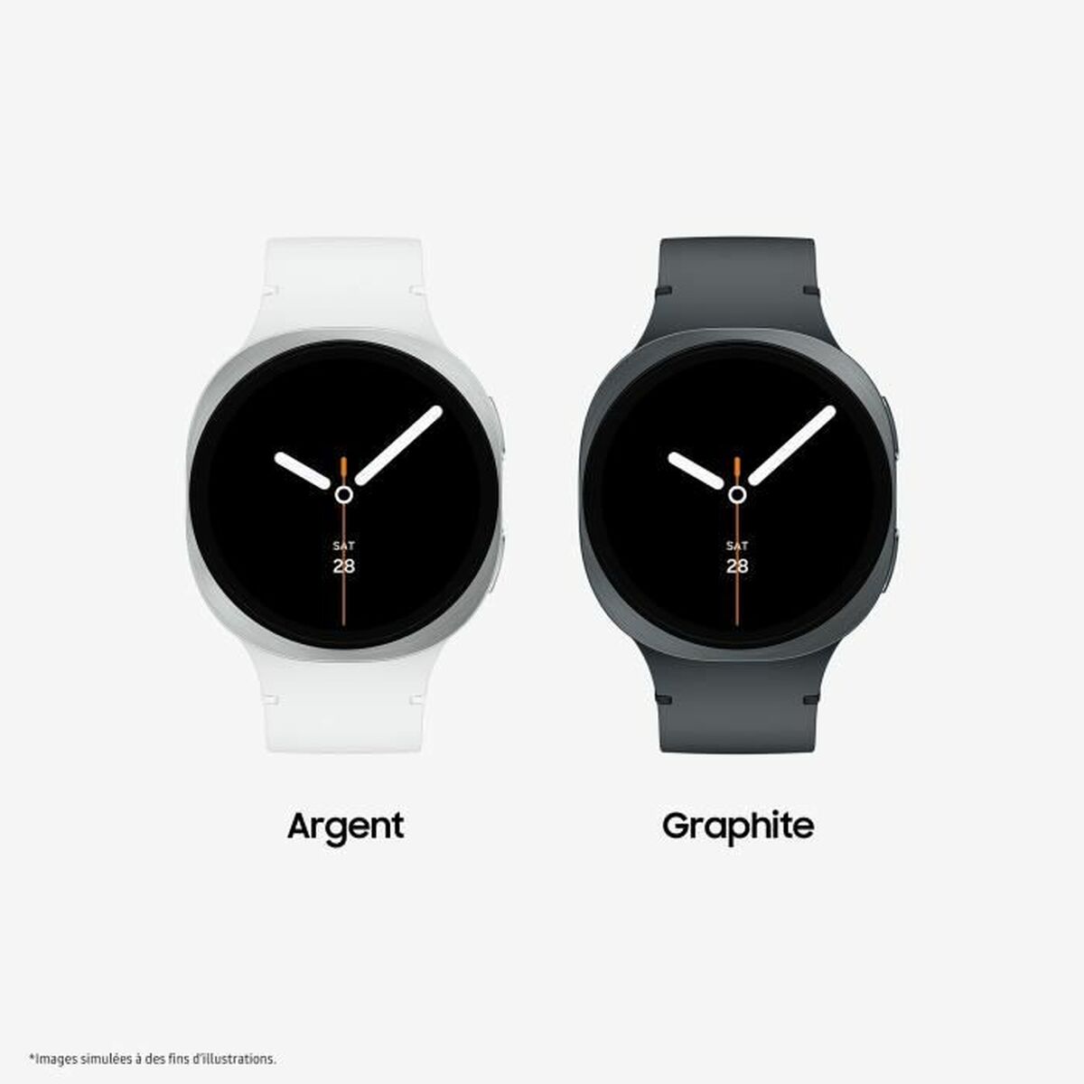 Smartwatch Samsung Watch8 Black Graphite 1,3" 40 mm-4