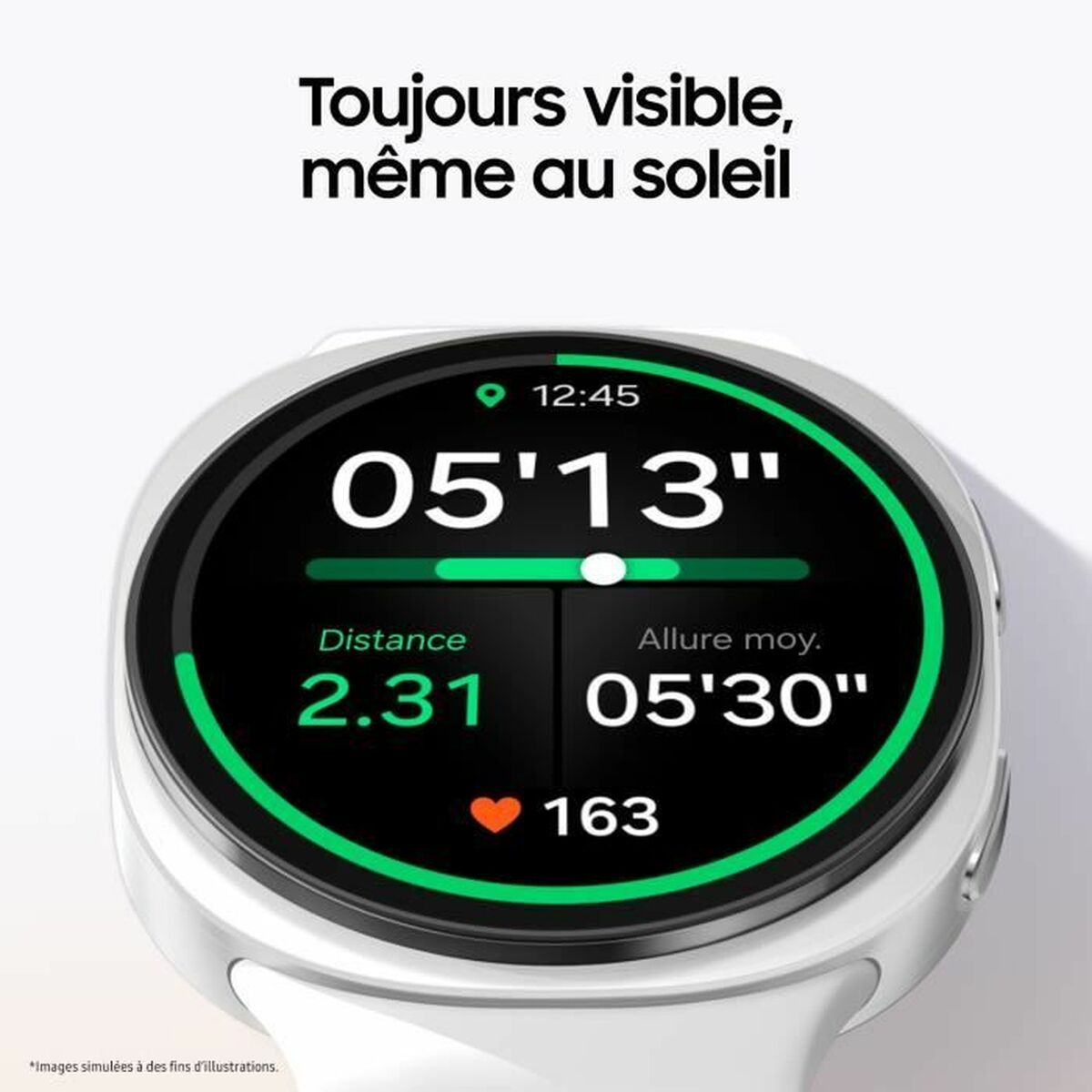 Smartwatch Samsung Watch8 Black Graphite 1,3" 40 mm-3