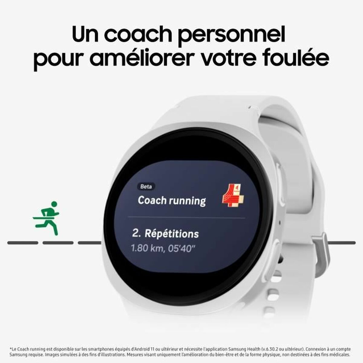 Smartwatch Samsung Watch8 Black Graphite 1,3" 40 mm-1